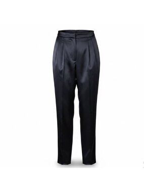 Pendleton Womens Black Classic High-Waisted Trousers Size 12